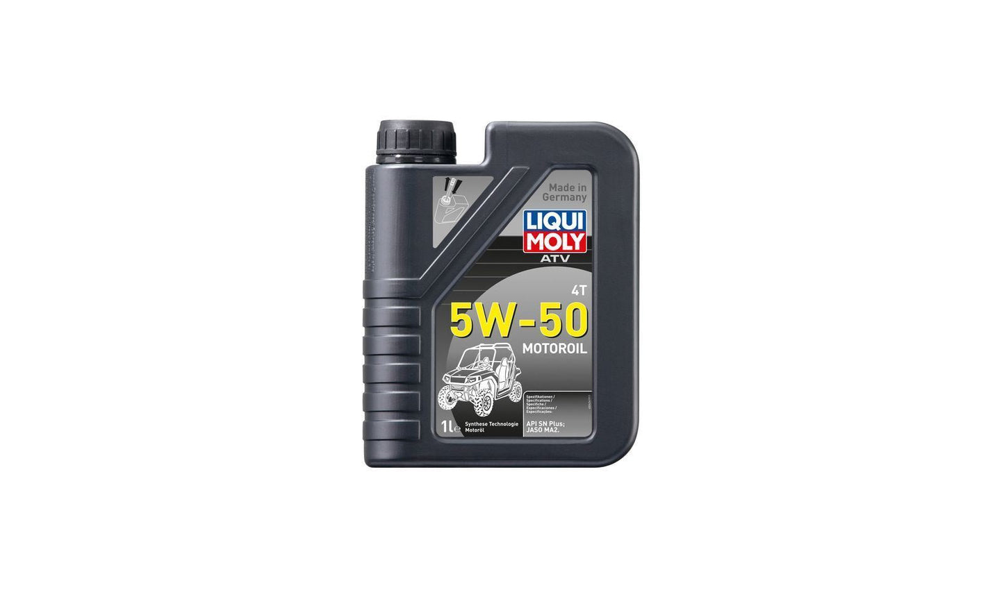 Liqui Moly 4T ATV 5w50 Synthetic Technology Oil (API SN Plus, JASO MA2) 1 Litre
