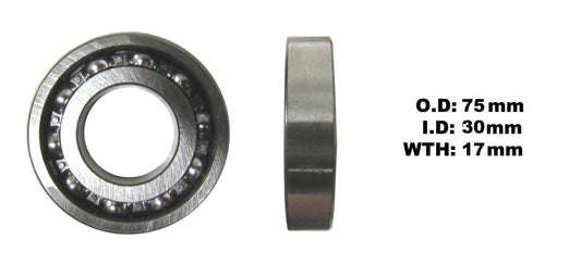Bearing NTN TM-SC0692C3(ID 30mm x OD 75mm x W 17mm) (Each)