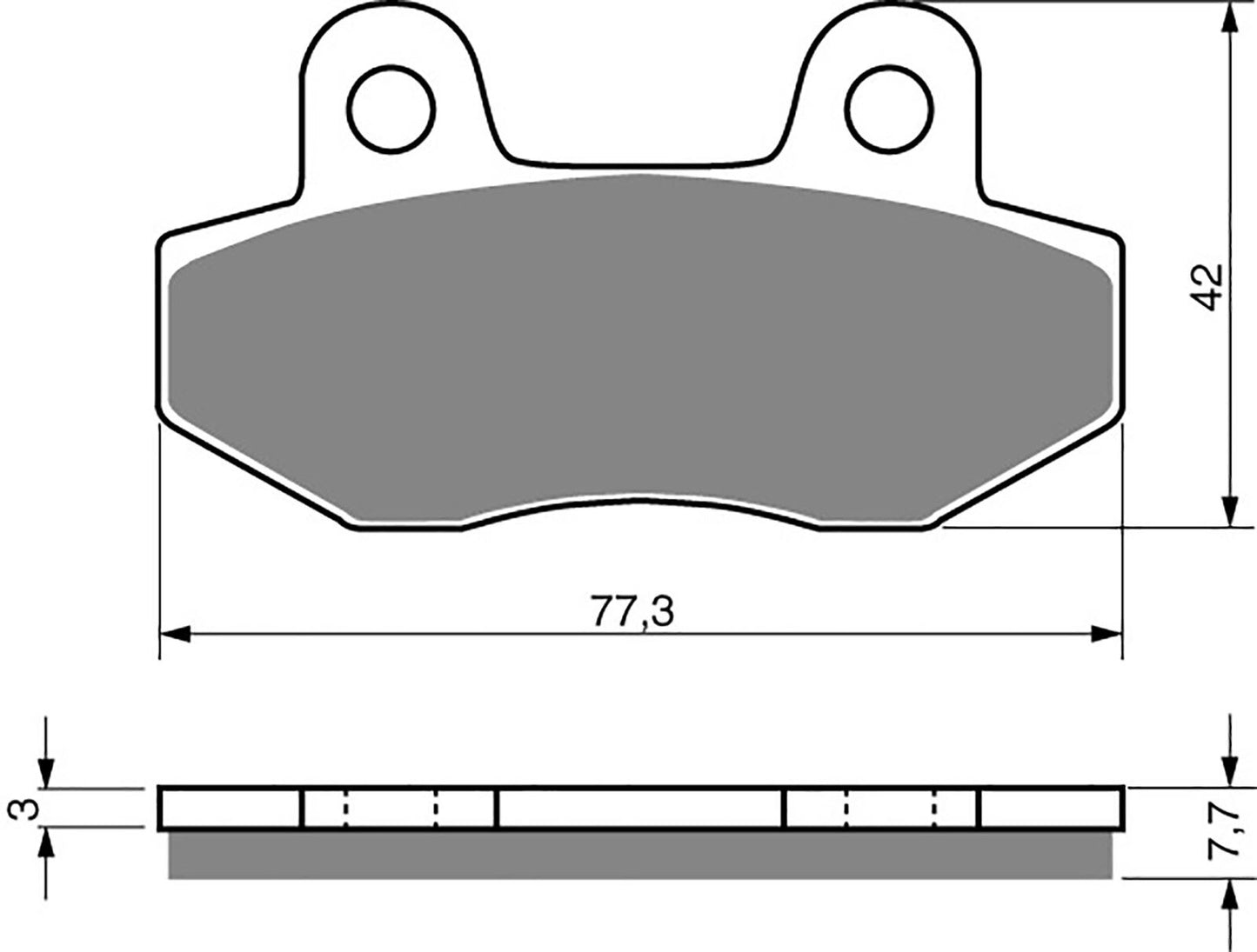 Goldfren Brake Pads K5-011, VD131, FA86, FDB312, SBS551