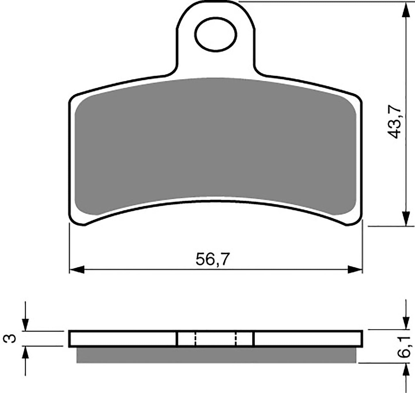 Goldfren Brake Pads AD143, FA291, SBS815, FDB2103, DP640