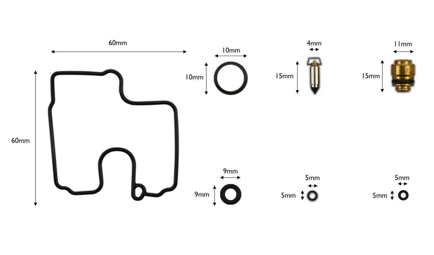 Carb Repair Kit Suzuki GSXR600 V-V 97-00, GSXR750 T,V 96-97