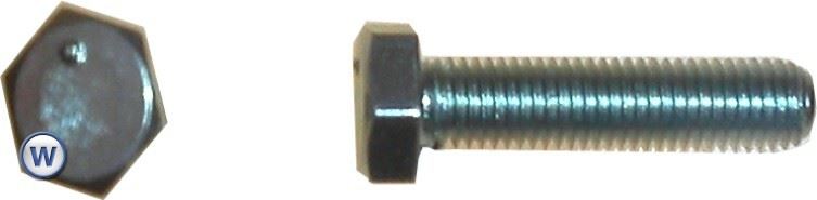 Bolts Hexagon M8 x 20mm x 1.25mm Pitch