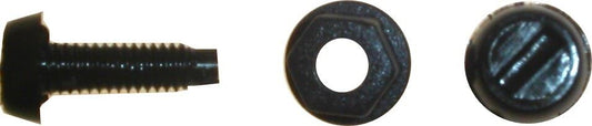 Bolts Number Plate Black (Per 100)