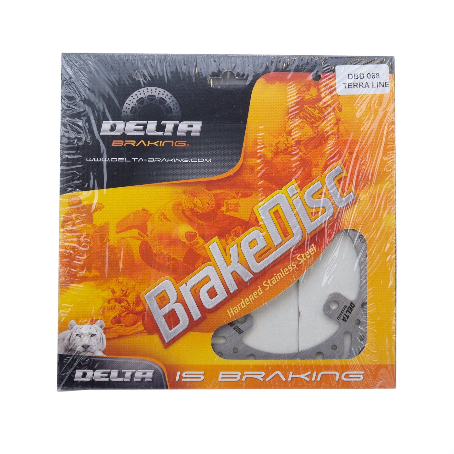 DISC BRAKE FRONT KTM 50SX 02>, GAS GAS 50 2021>  FLAME, DELTA BRAKING DBD068