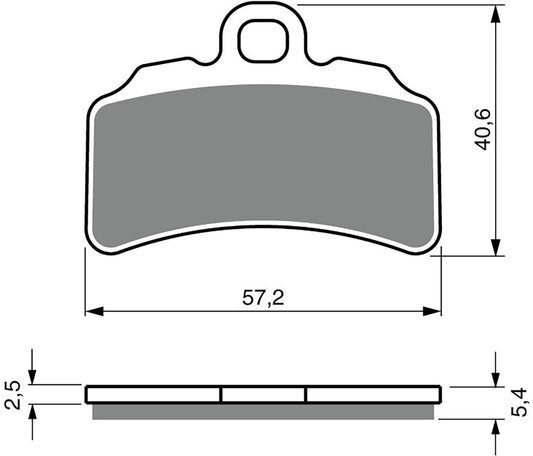 Goldfren Brake Pads AD388 montesa 4RT Respol 2018-2024