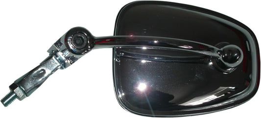 Mirror Chrome Rectangle Left or Right Bar End Type