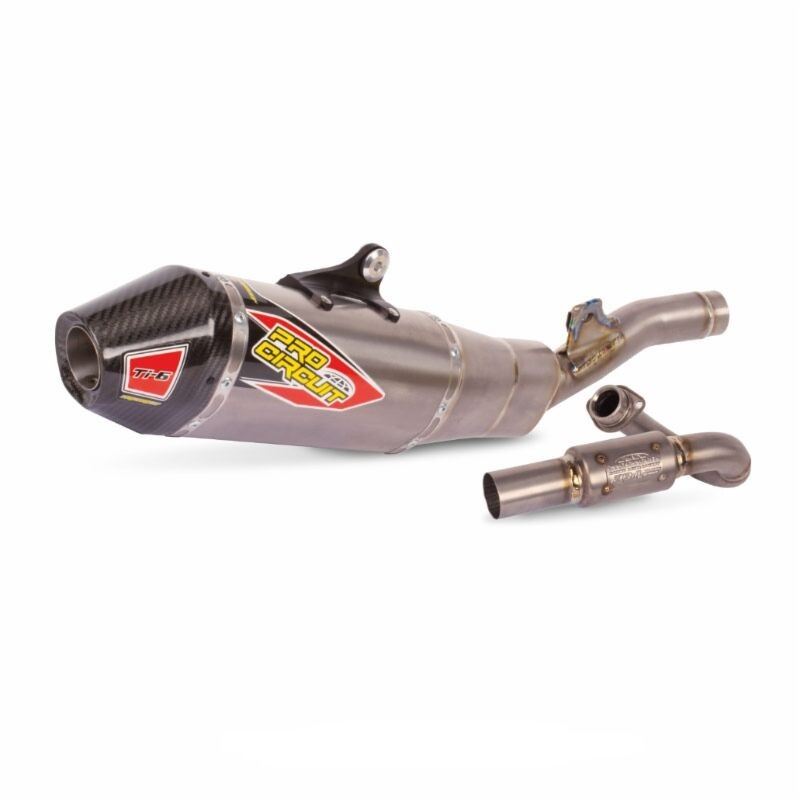 Pro Circuit 0322525F EXHAUST TI-6 TIT/CF KX250 25-