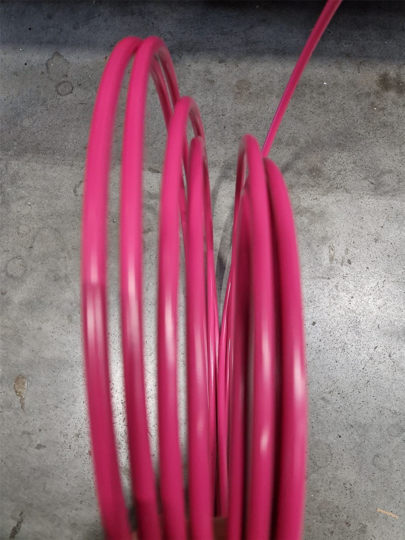 PINK Hel Clutch Braided Hose Line For Suzuki SV1000 N / S 2003-2007