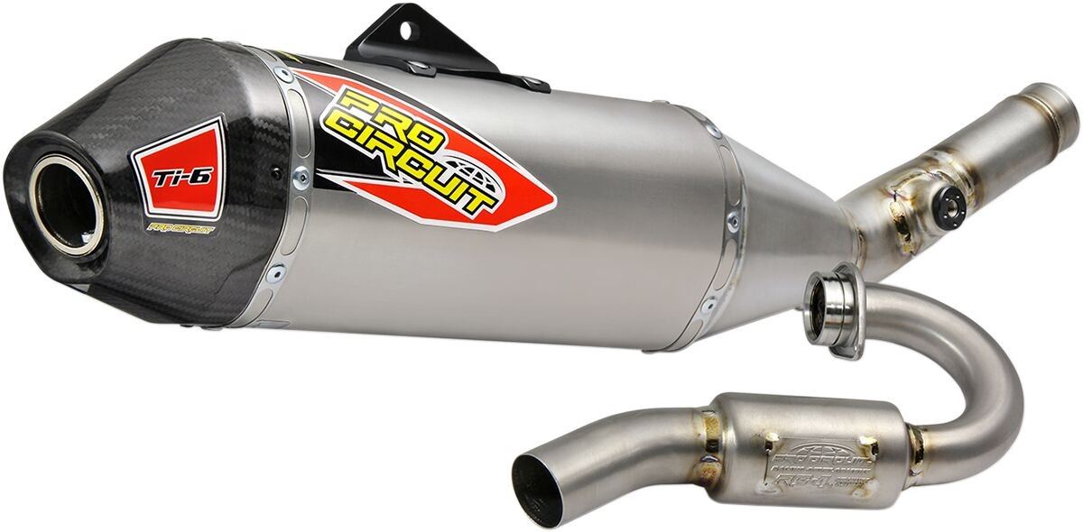 Pro Circuit 0321725F EXHAUST TI6 CF CAP KAW