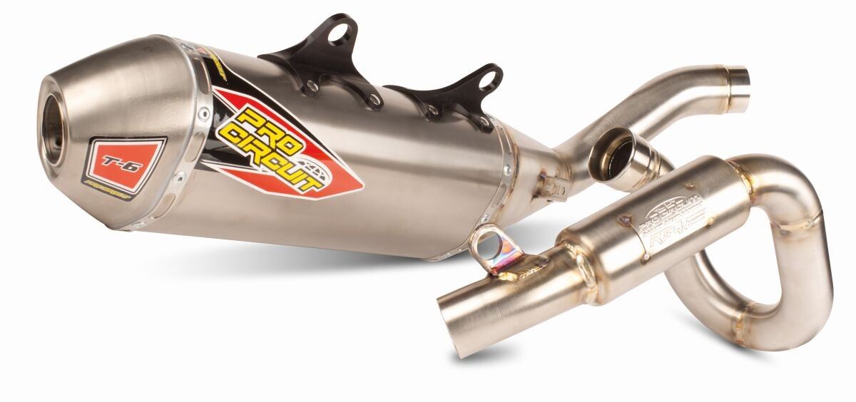 Pro Circuit 0152525H EXHAUST T6 BC SS/TI SXF250/350