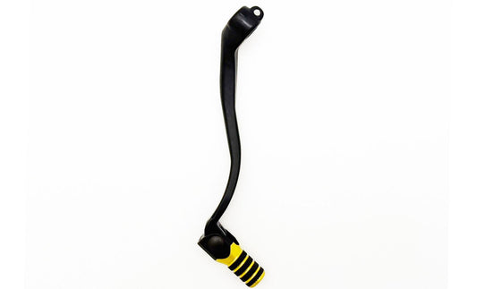 Gear Lever Alloy Black with Gold Tip Kawasaki KX250F 04-05, Suzuki RM-Z250 04-06