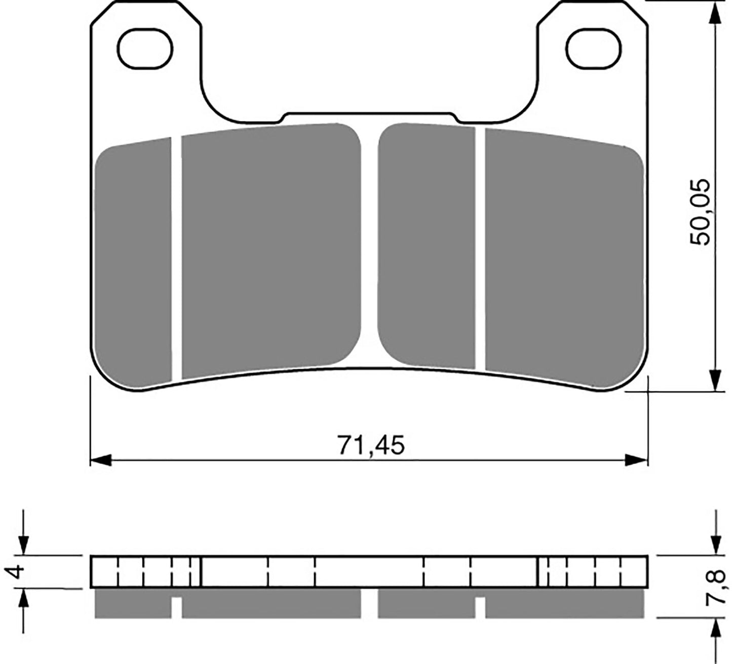 Goldfren Brake Pads GP5-213, FA379, Suzuki GSXR600, 750, 1000 04-05