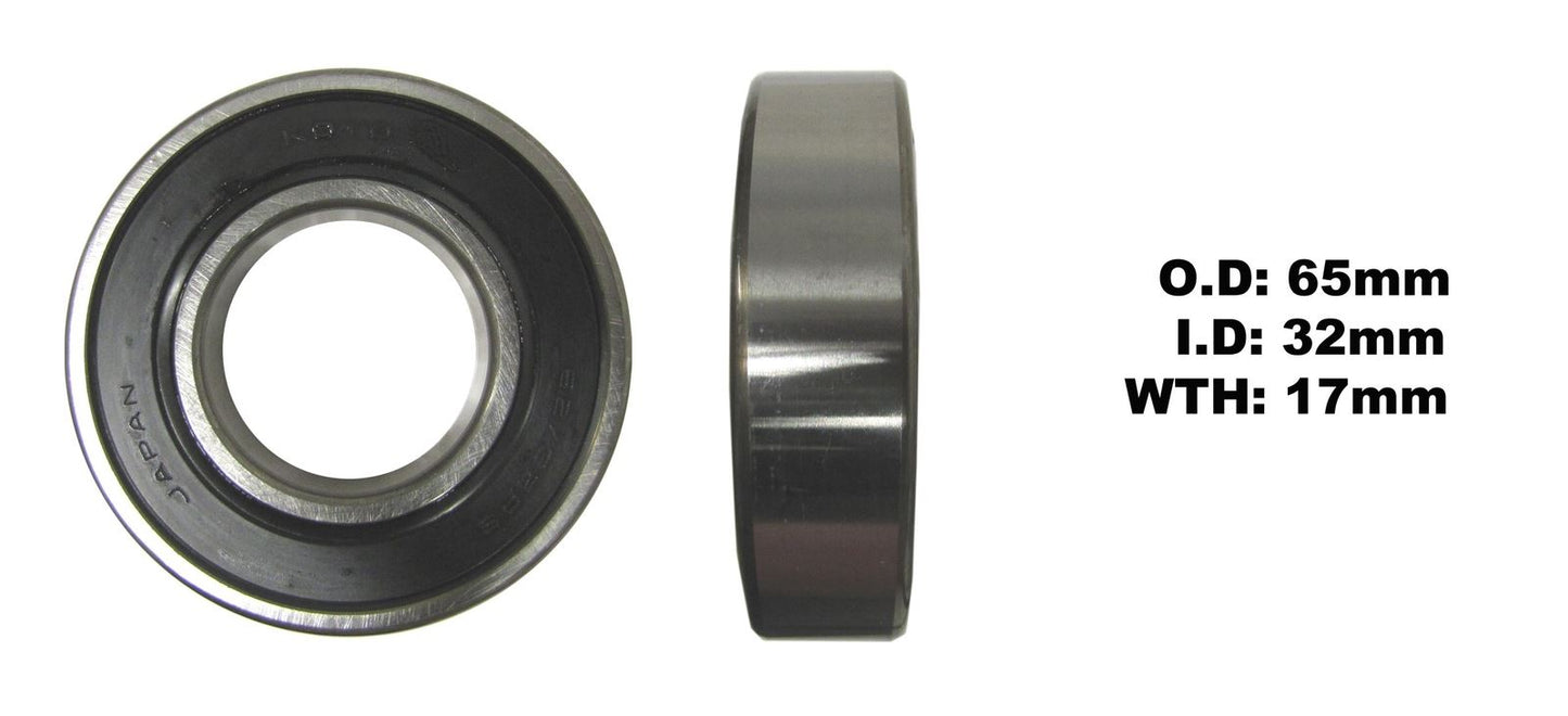Koyo Bearing 62/32-2RS-C3 (ID:32mm x OD:65mm x W:17mm)