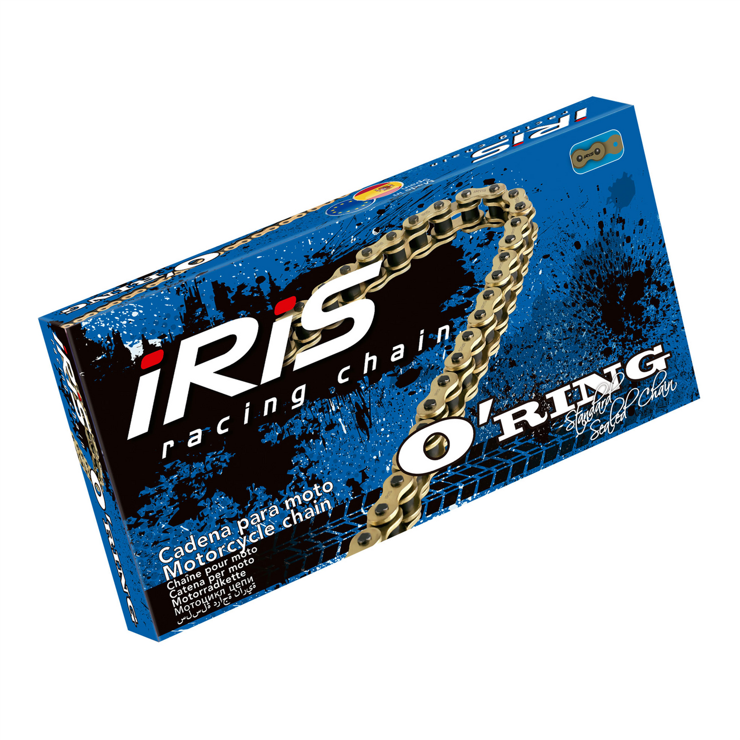 Chain IRIS 525HTP-118 O-Ring(Gold)
