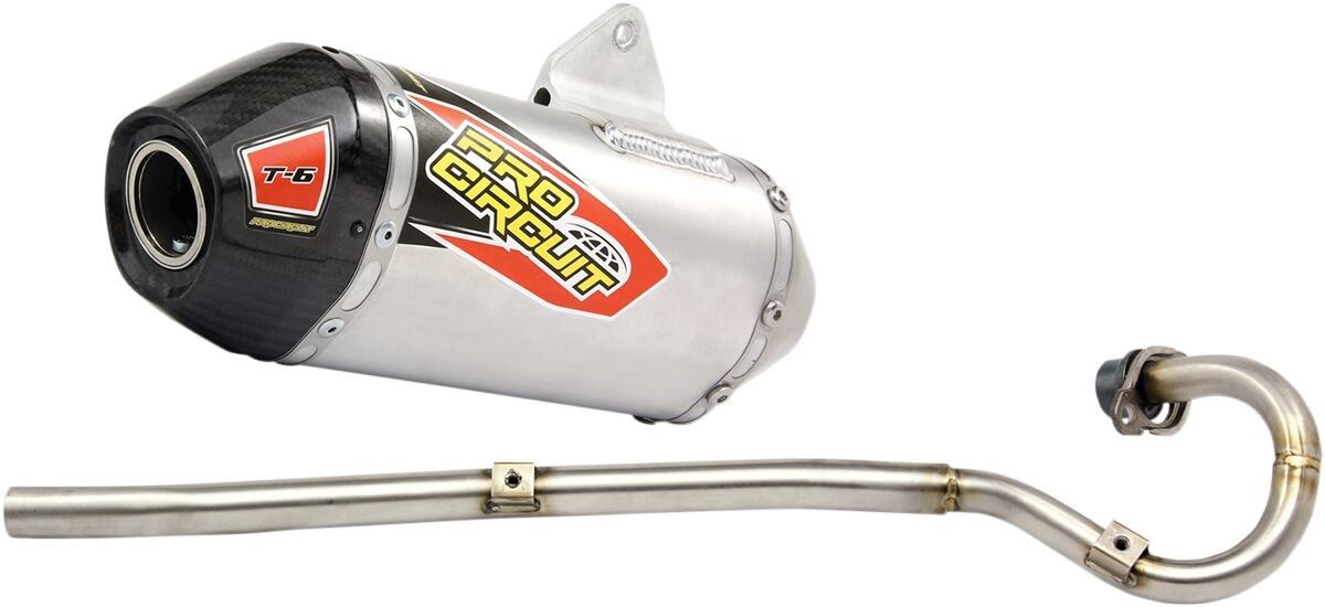 Pro Circuit 0111312F EXHAUST T6 SS CF CAP SA