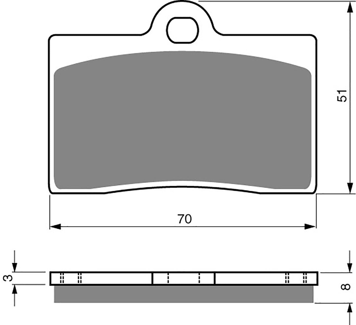 Goldfren Brake Pads AD064, VD945, FA95, FDB408, SBS566