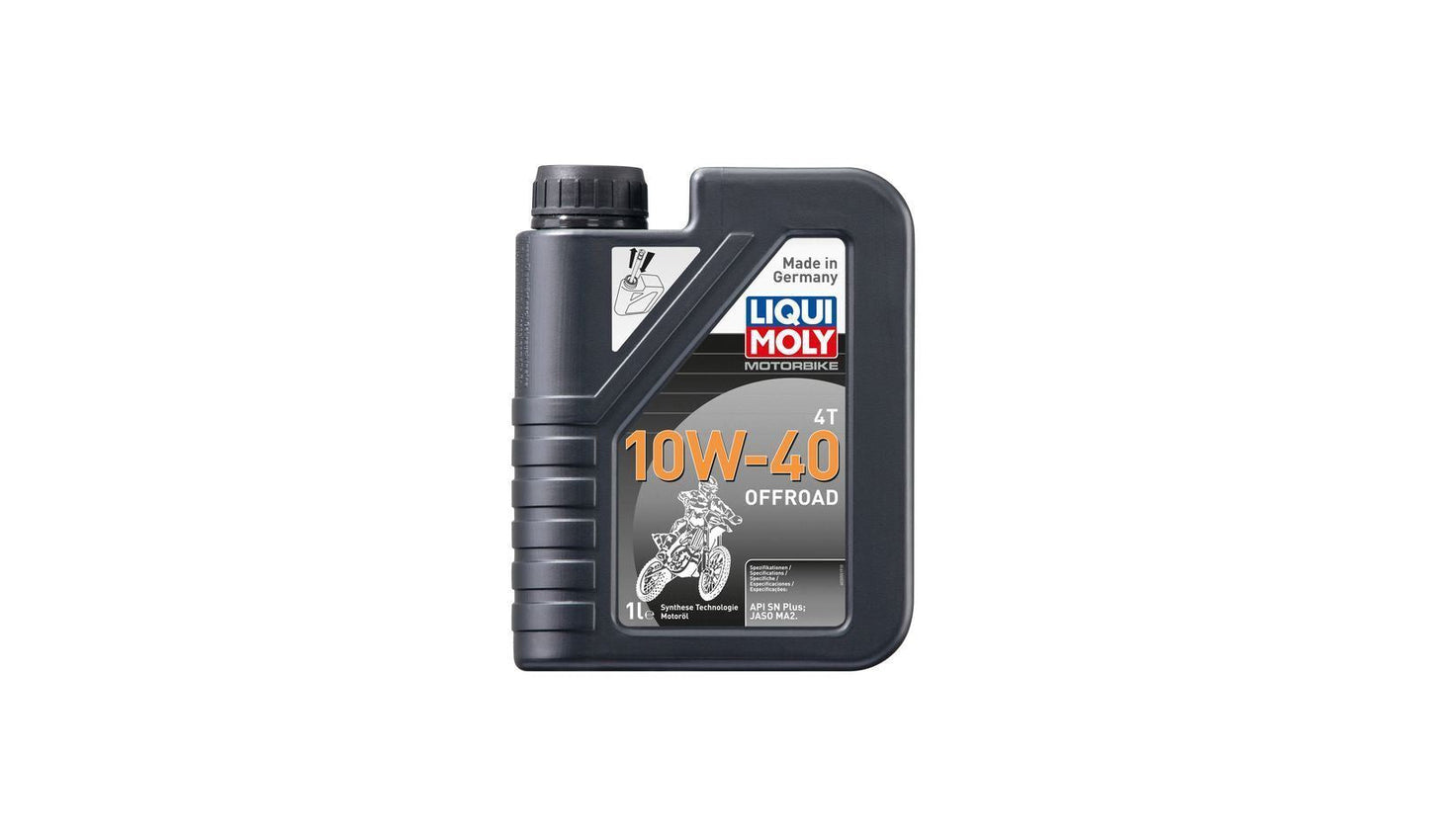 Liqui Moly 4T Motorbike 10w40 Off Road Synthetic Technology Oil  1 Litre