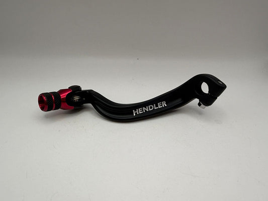Gear Lever Alloy Black with Red Tip Beta 350 RR 4T 2020, 390 RR 4T 2020, 430 RR 4T 2020, 480 RR 4T 2020