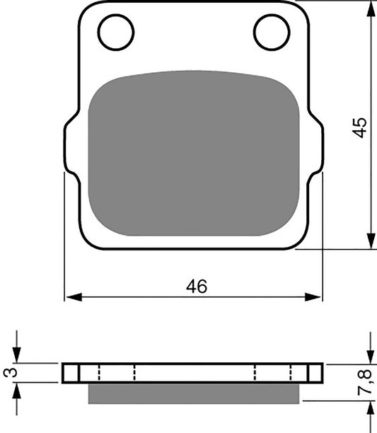 Goldfren Brake Pads AD007, VD127/2, FA84, SBS652, SBS592