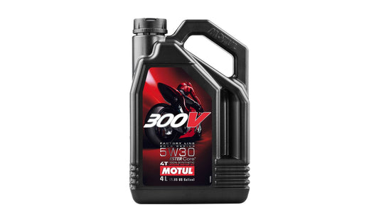 Motul 300V Factory Line 5w30 4T 100% Synthetic 4 Litres
