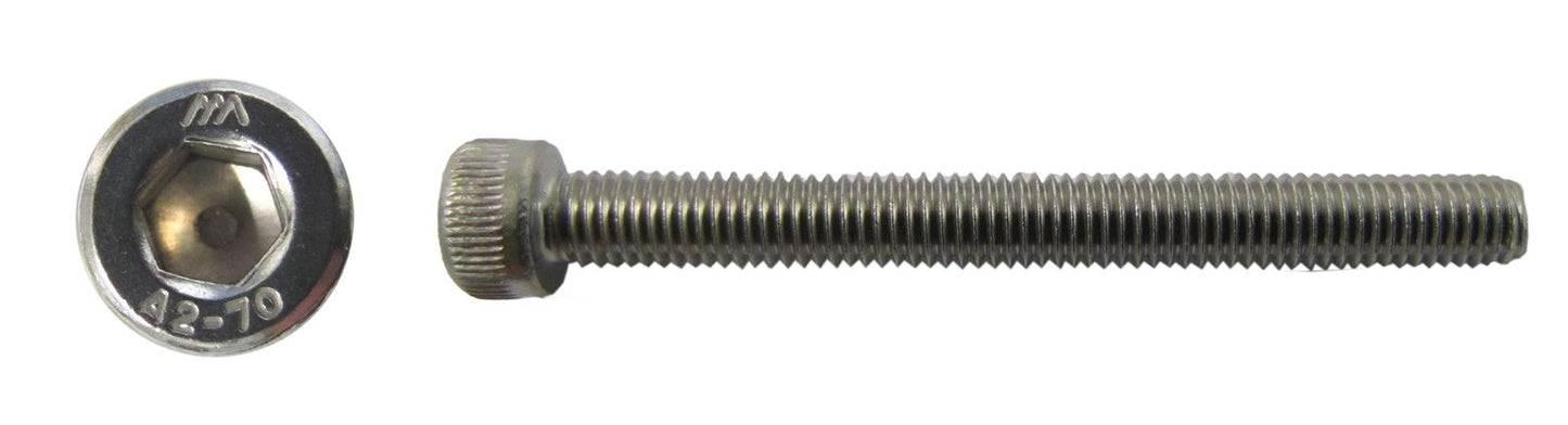 Screws Allen Stainless Steel 5mm x 45mm(Pitch 0.80mm) (Per 20)
