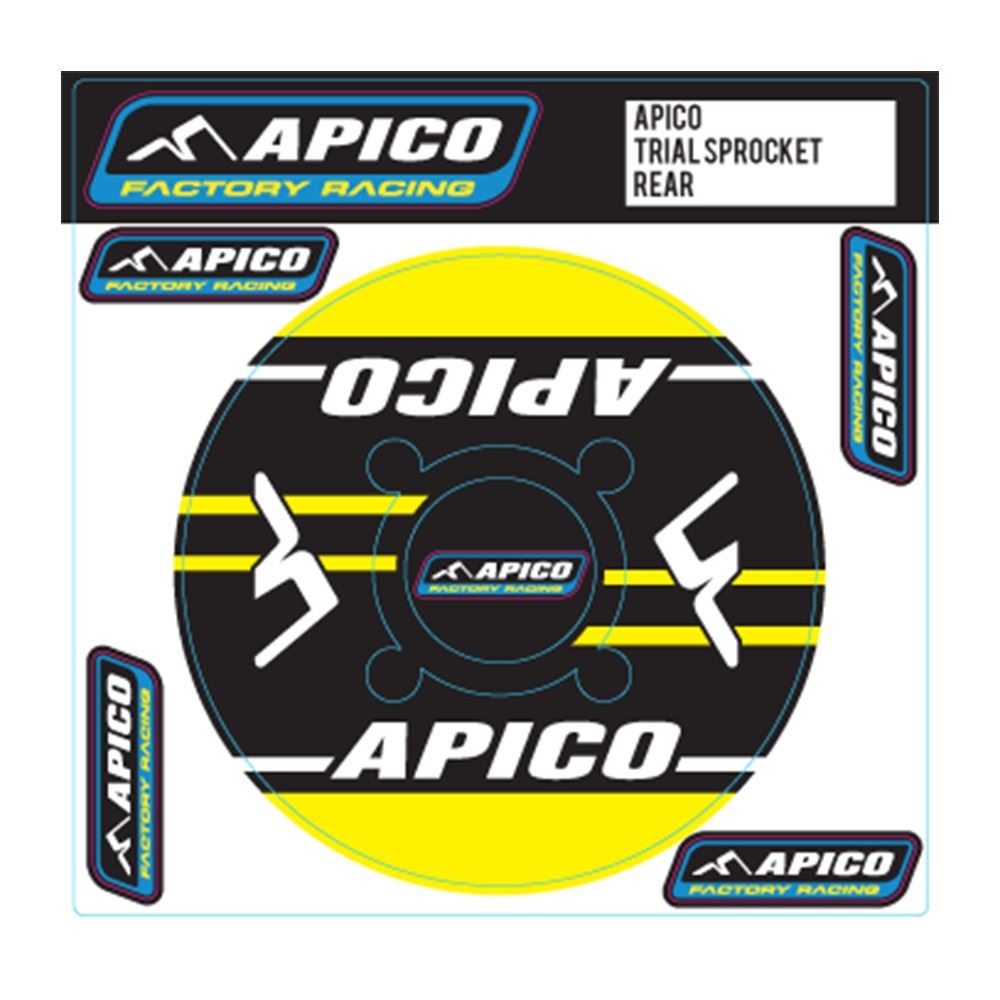 rear sprocket decal FOR tooth 46-48