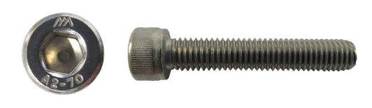 Screws Allen Stainless Steel 8mm x 20mm(Pitch 1.25mm) (Per 20)