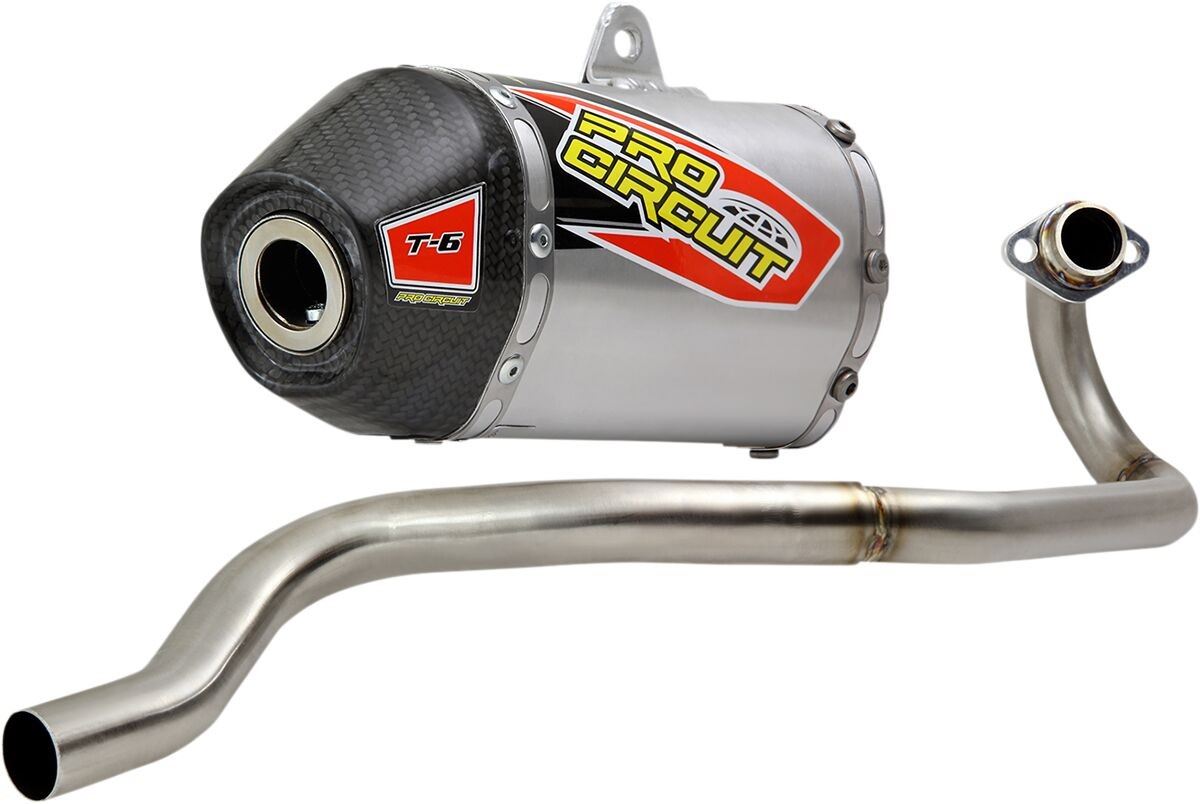 Pro Circuit 0122011F EXHAUST T6 SS CF CAP SA