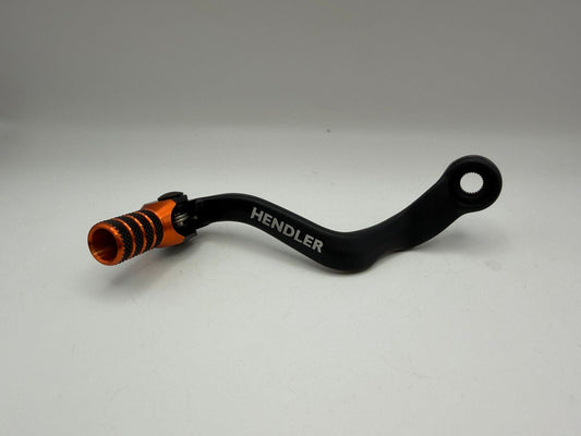 Gear Lever Alloy Black with Orange Tip KTM 65 SX 25, Husqvarna TC65 24-25, Gas Gas MC65 24-25