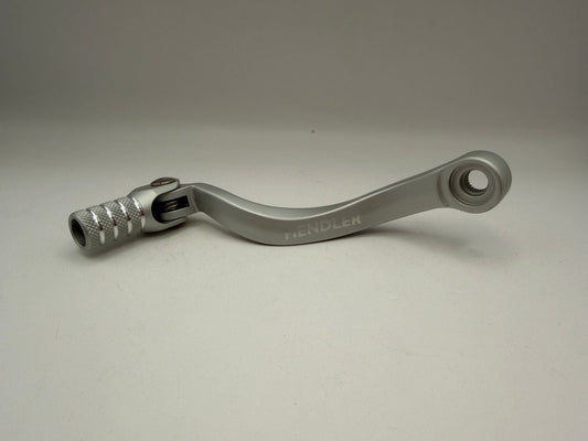 Gear Lever Alloy Silver KTM 125-200 EXC Models 01-16, 250 EXC 01-03, 125 SX 98-15, 200 SX 03-04, 250 SX-F 13-15, 350 SX-F 11-15, 450 SX-F 07-12, Husqvarna TC125 14-16, FC250-350 14-15, Husaberg TE125 12-14