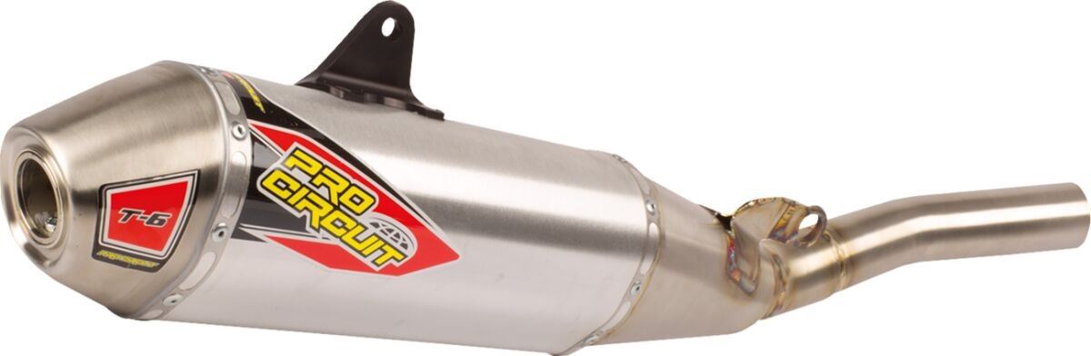Pro Circuit 0132645A MUFFLER T6 SS W/SPARK ARRESTOR