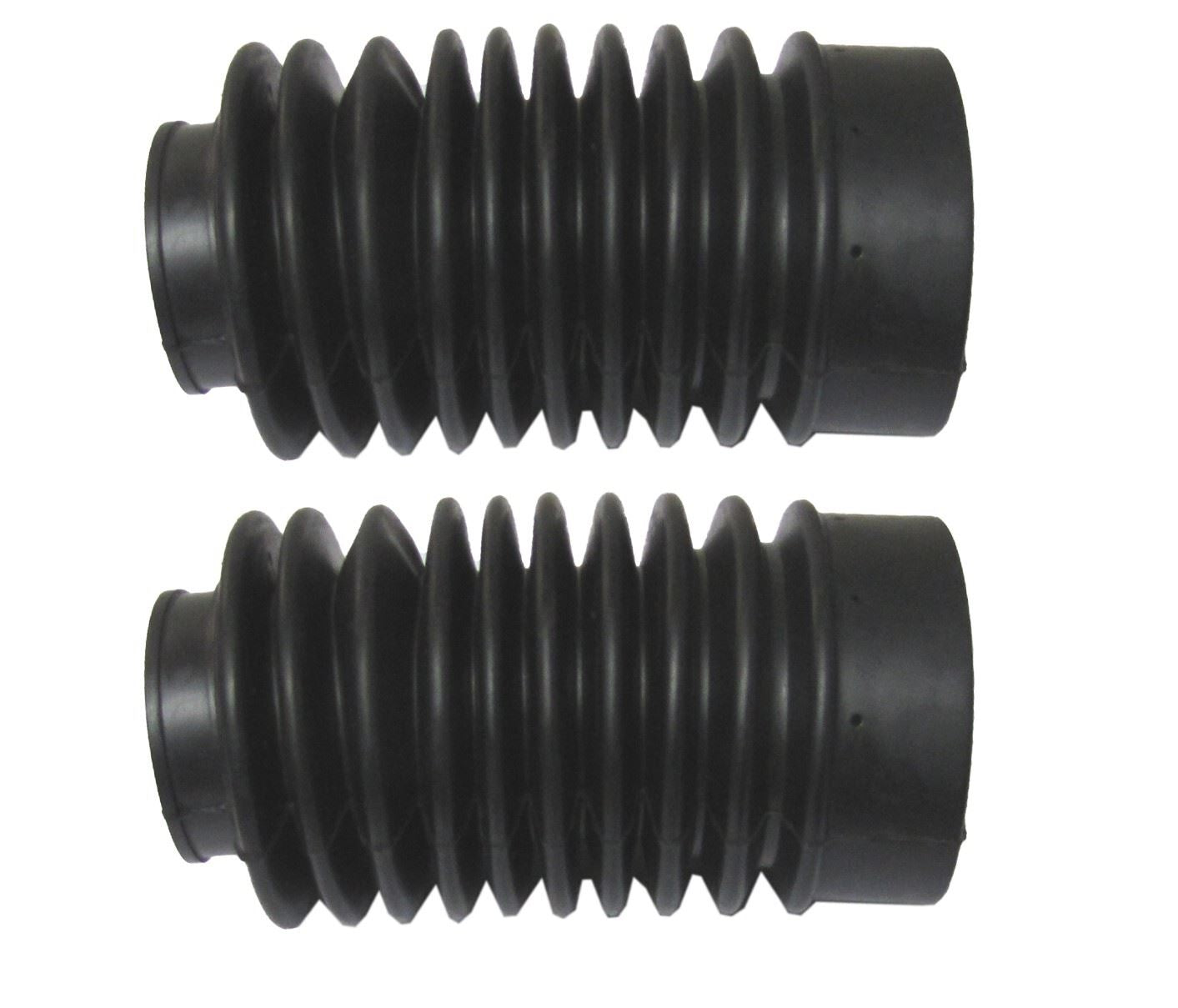 Fork Gaitors British Black 160mm Long Top 42mm Bottom 62mm (Pair)