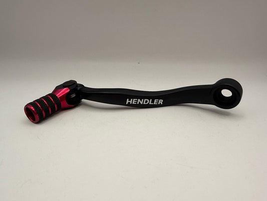 Gear Lever Alloy Black with Red Tip KTM 250 XC 17-19, 250 EXC 17-20, 250 EXC TPI 18-20, 300 EXC TPI 18-20, 250 SX 17-20, Husqvarna TC250 17-20, TE250 17-20