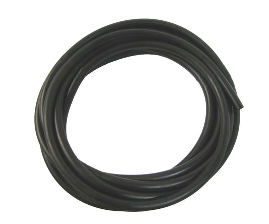 Black Fuel Petrol Hose Pipe Neoprene 6.5mm x 12mm (5 Metres) Motorcycle