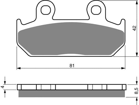 Goldfren AD025, VD141, VD142, FA121, FA203, FDB462, SBS593