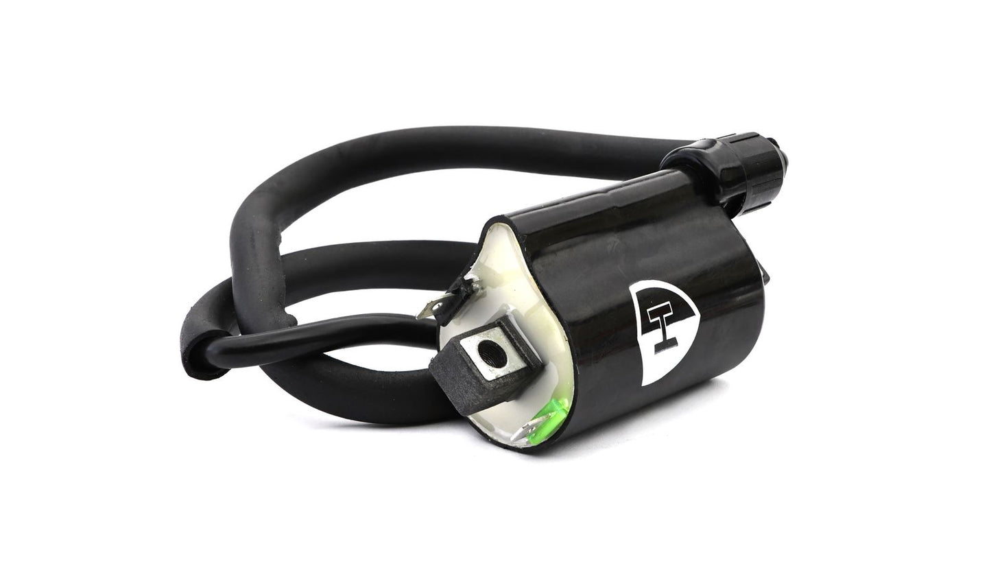 Ignition Coil 12v CDI Single Lead 2 Terminals VFR750/800 (80mm Centres)  (P: 2.58Oh, S: 10.50KOh)