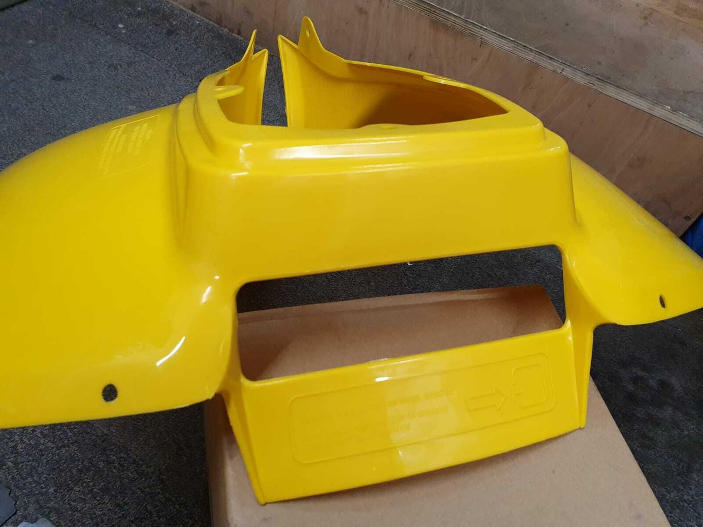 Plastics Set For Suzuki LT50 Yellow Front, Rear Fender Bodywork Panels Mud Flaps
