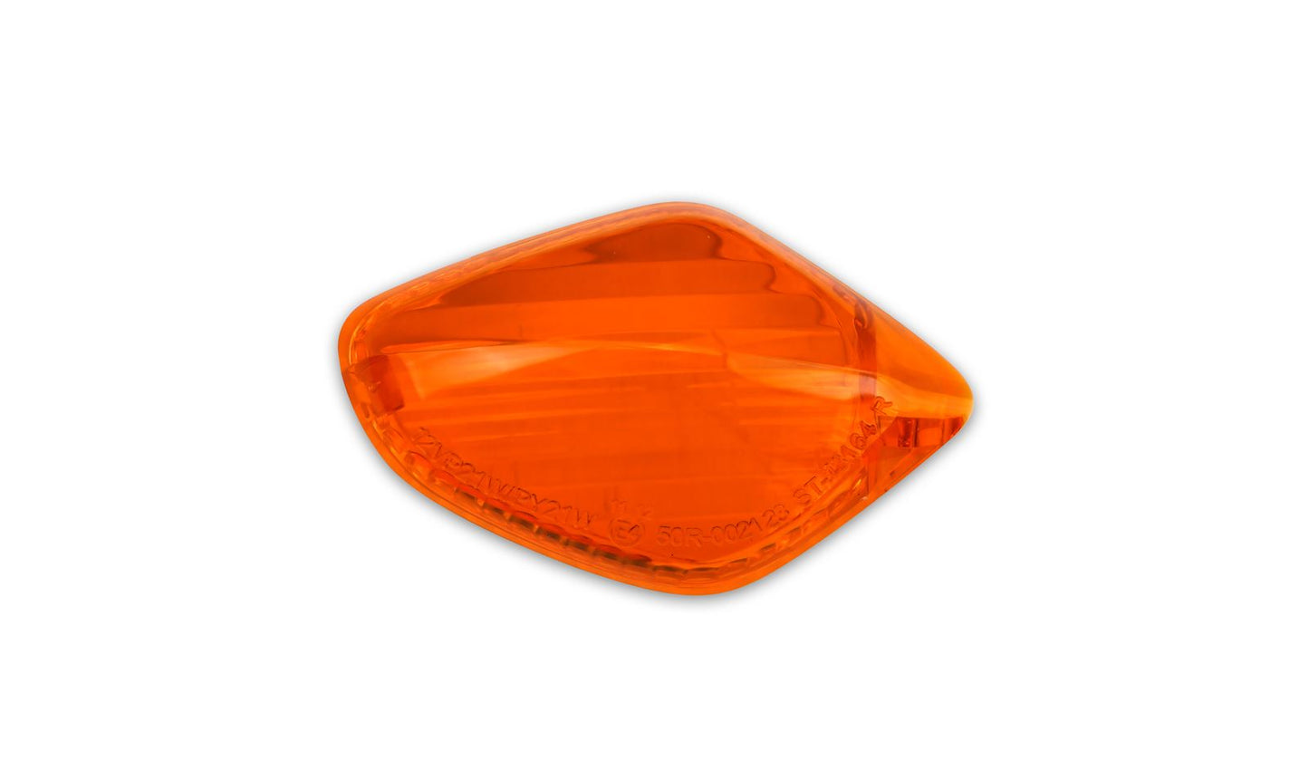 Indicator Honda NC700S 2012-2014, NC700X 2012-2014 (US 2015-2017), NC750S 2014-2019, NC750X 2014-2020 Front Right supplied with Amber Lens & bulb & Smoked Lens, Wire Length 17cm with connector. OE Ref's 33400-MGS-D11, D31, D32, 33400-MKA-D82