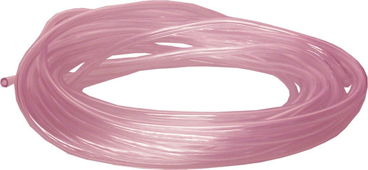 Overflow Pipe Clear with tint of pink 3mm x 6mm (5 Mt)