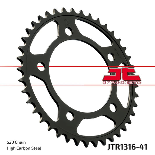 JTR1316.41 REAR SPROCKET 41 TOOTH PITCH 5