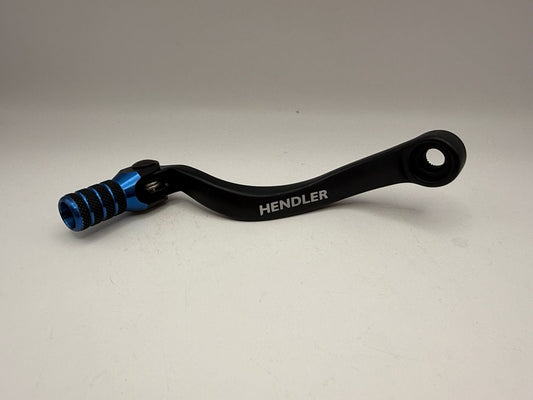 Gear Lever Alloy Black with Blue Tip KTM 125-200 EXC Models 01-16, 250 EXC 01-03, 125 SX 98-15, 200 SX 03-04, 250 SX-F 13-15, 350 SX-F 11-15, 450 SX-F 07-12, Husqvarna TC125 14-16, FC250-350 14-15, Husaberg TE125 12-14