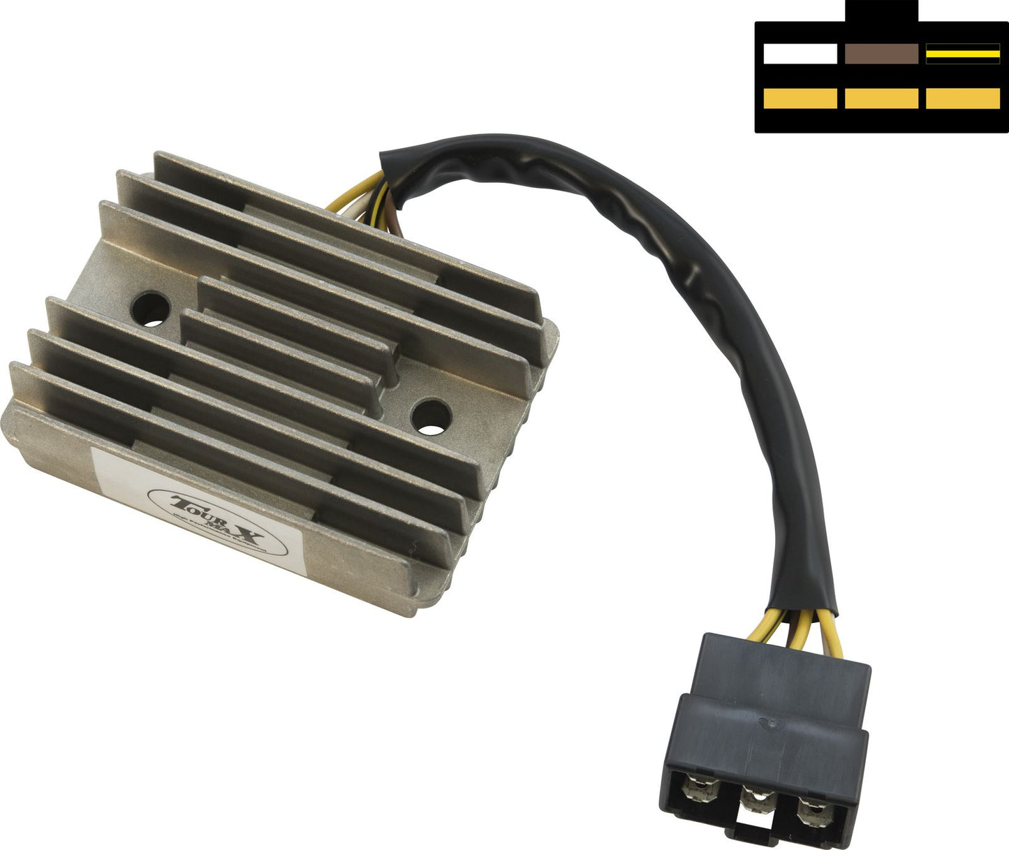 TourMax Regulator/Rectifier Kawasaki ER-5 (ER500A1-4,C1-3) 97-05, ZR550 94-98 OE Ref: 21066-1098