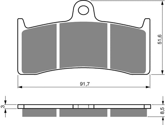 Goldfren Brake Pads AD126, VD437, FA249, FDB2049, SBS704, FA424