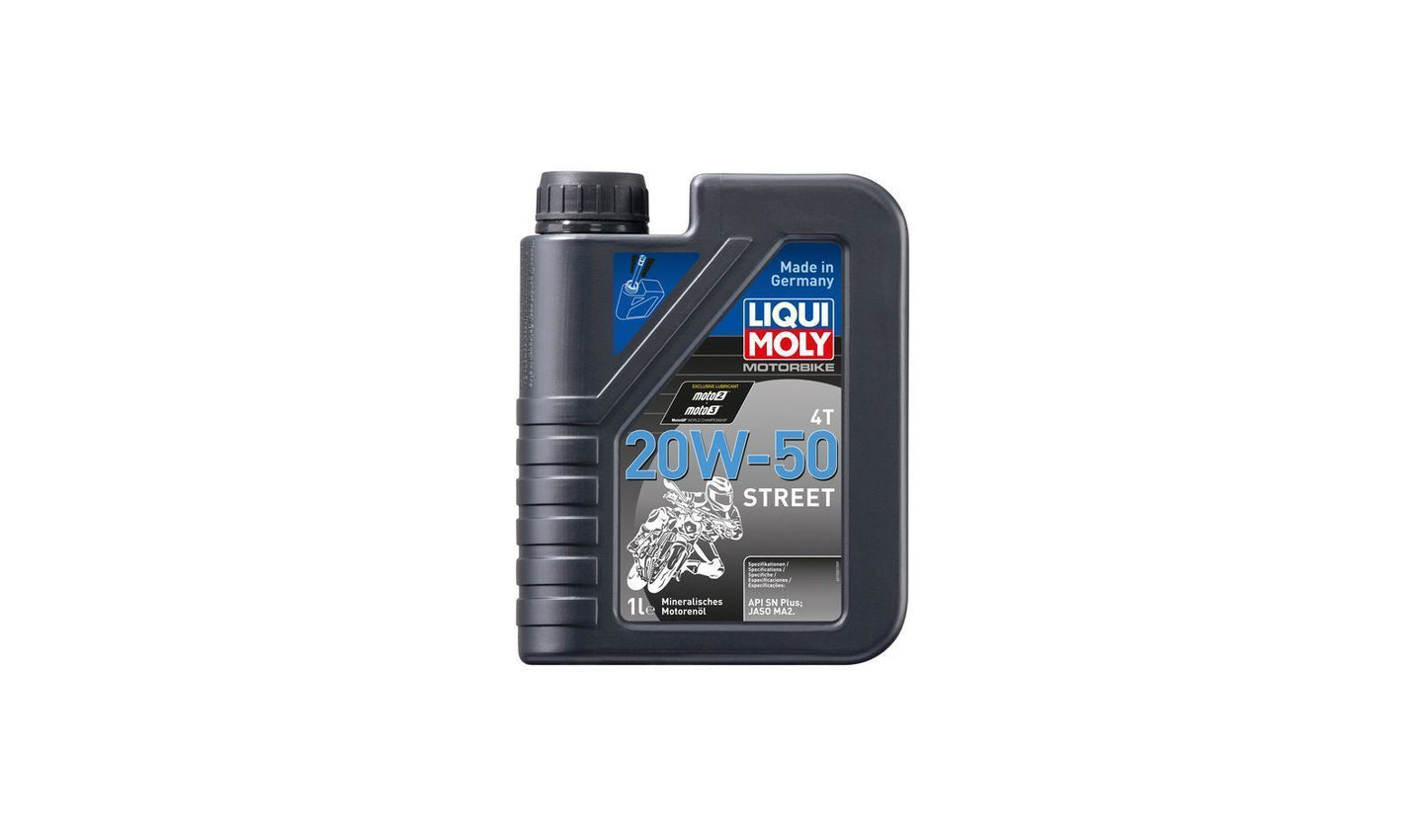 Liqui Moly 4T Motorbike 20w50 Mineral Oil  1 Litre