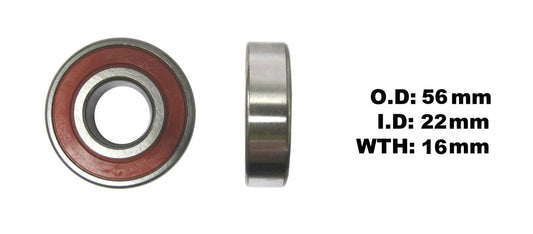 Bearing NTN 63/22LLU(I.D 22mm x O.D 56mm x W 16mm)