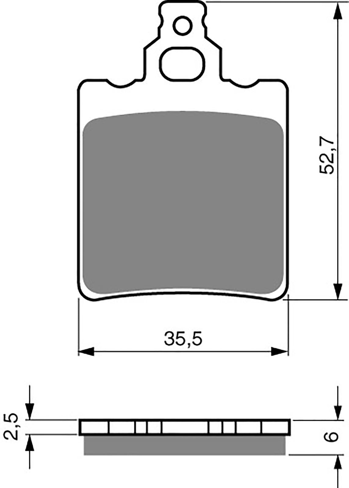 Goldfren Brake Pads K5-096, VD920, VD937, FA60, FA337, FDB694