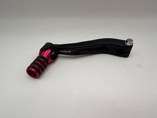 Gear Lever Alloy Black with Red Tip Beta RR 4T 125 LC 18-21, RR 4T Enduro 125 07-14