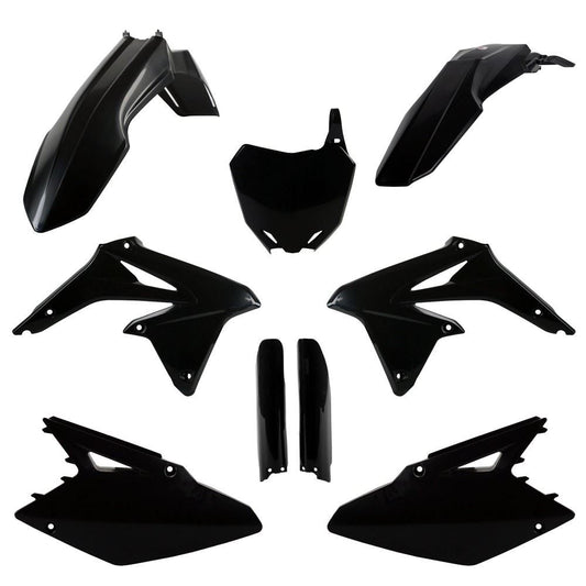 POLISPORT PLASTIC KIT SUZUKI RM-Z450 2008-2017, BLACK
