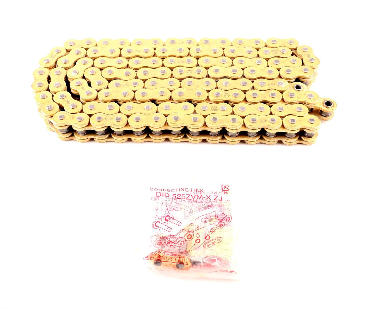 Chain DID 525ZVM-120 X-Ring Heavy Duty(Gold)