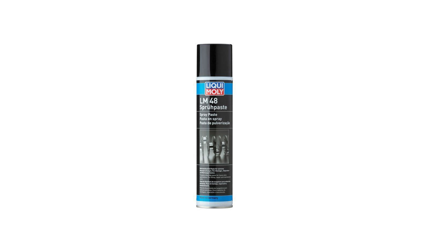 Liqui Moly LM 48 Tungsten Disulfide Spray Paste Helps Fitting of Bearings  300ml